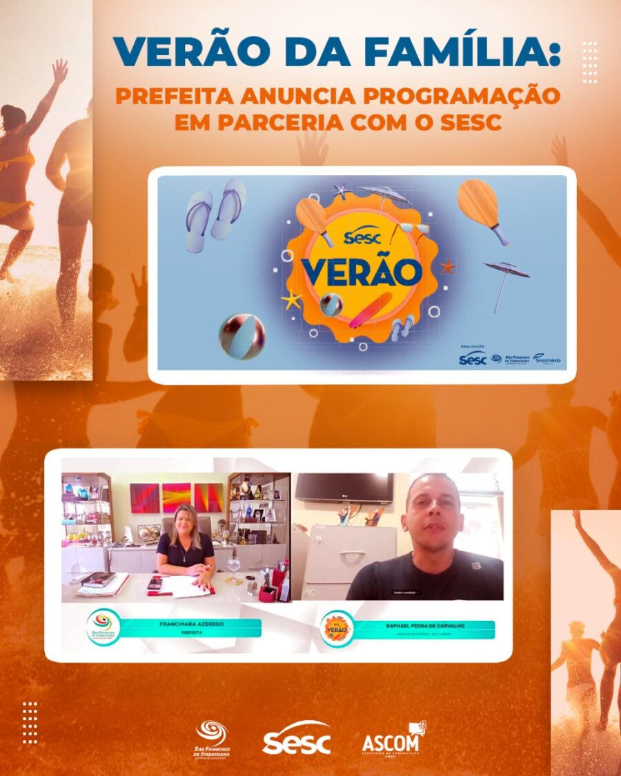 Verão da Família prefeita Francimara anuncia programação em parceria